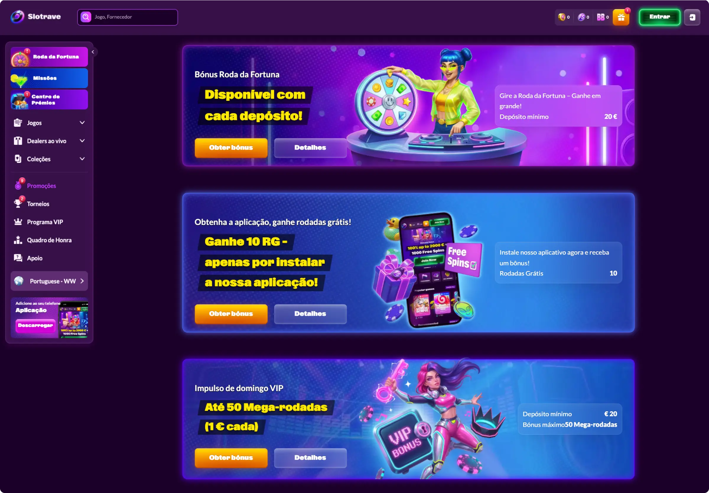 Slotrave Descarregue a Aplicação Slotrave Descarregue a Aplicação